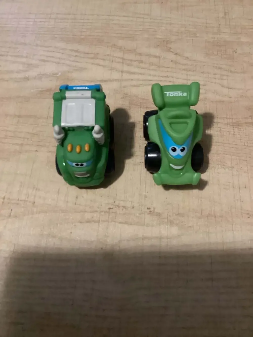 Tonka Chuck & Friends Mini Garbage Truck and Racer Vehicle Set